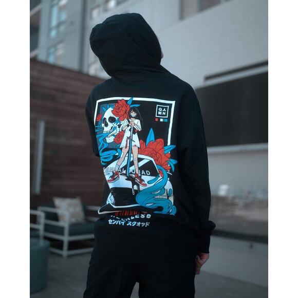Senpai Squad “Reckless” Hoodie, size 3XL - Picture 3 of 12